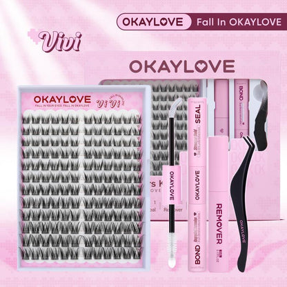 Deal King™  DIY Lash Cluster Set | Easy Application