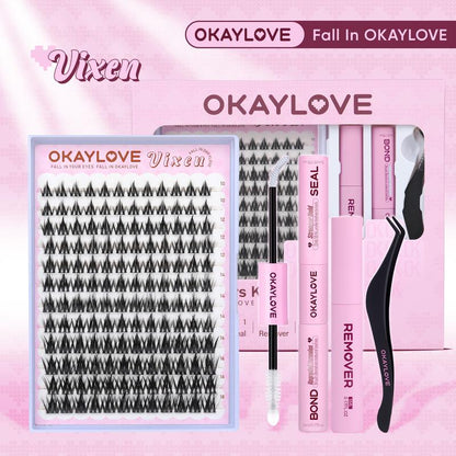 Deal King™  DIY Lash Cluster Set | Easy Application