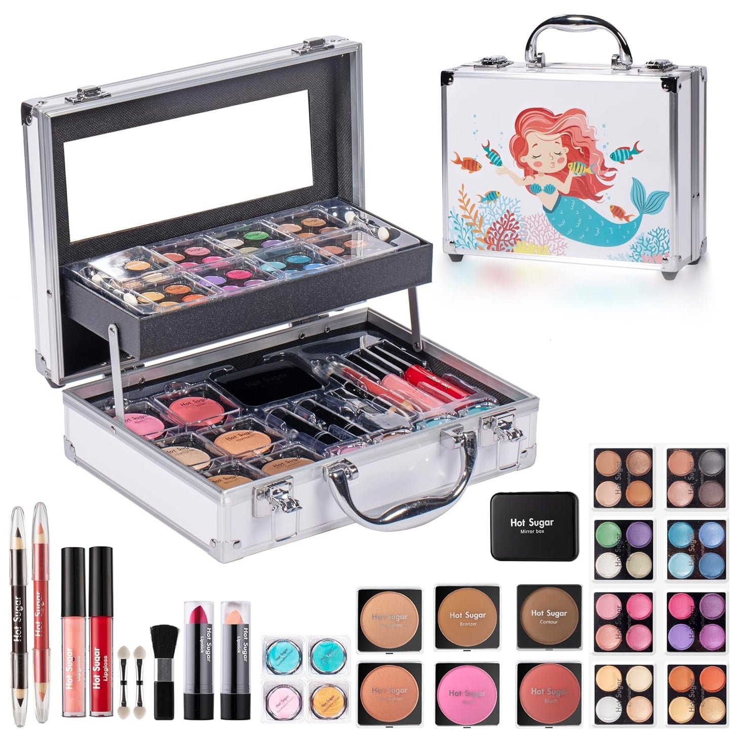 Deal King™ 52-Color Women's Makeup Kit + Full Accessories