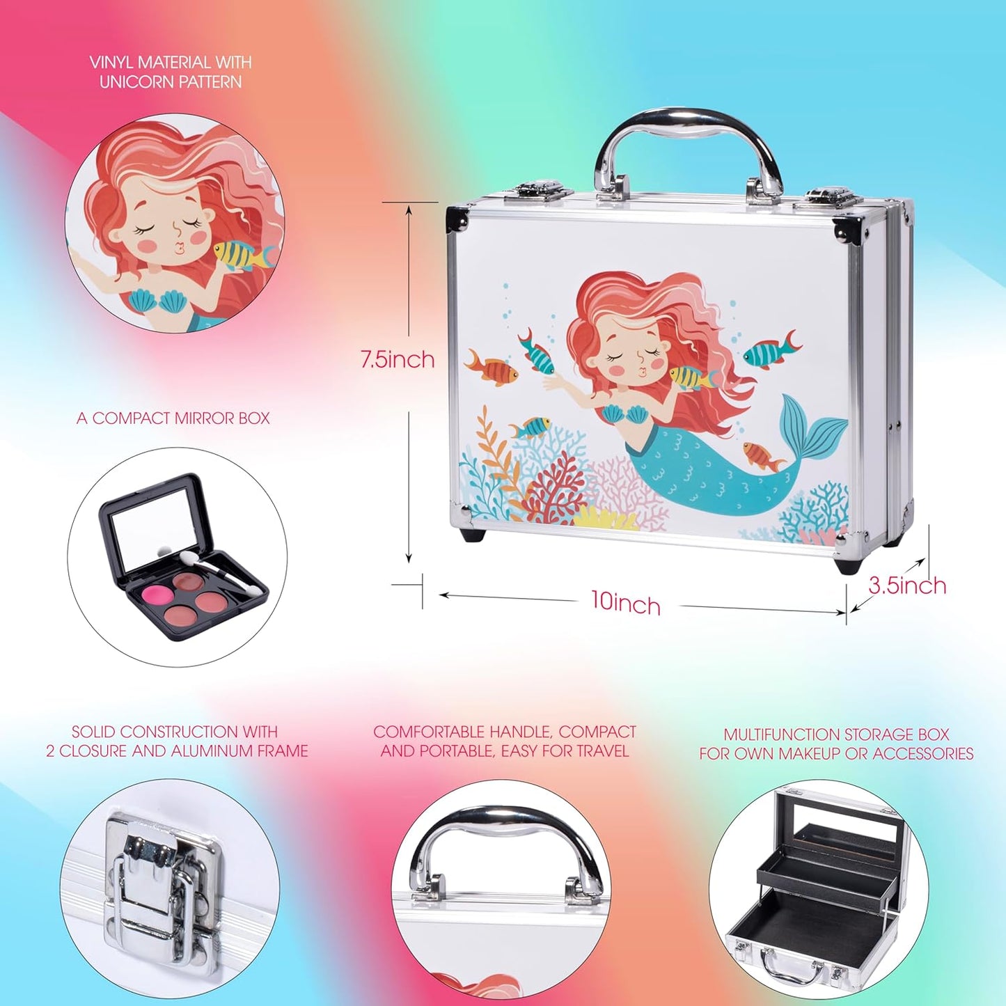 Deal King™ 52-Color Women's Makeup Kit + Full Accessories