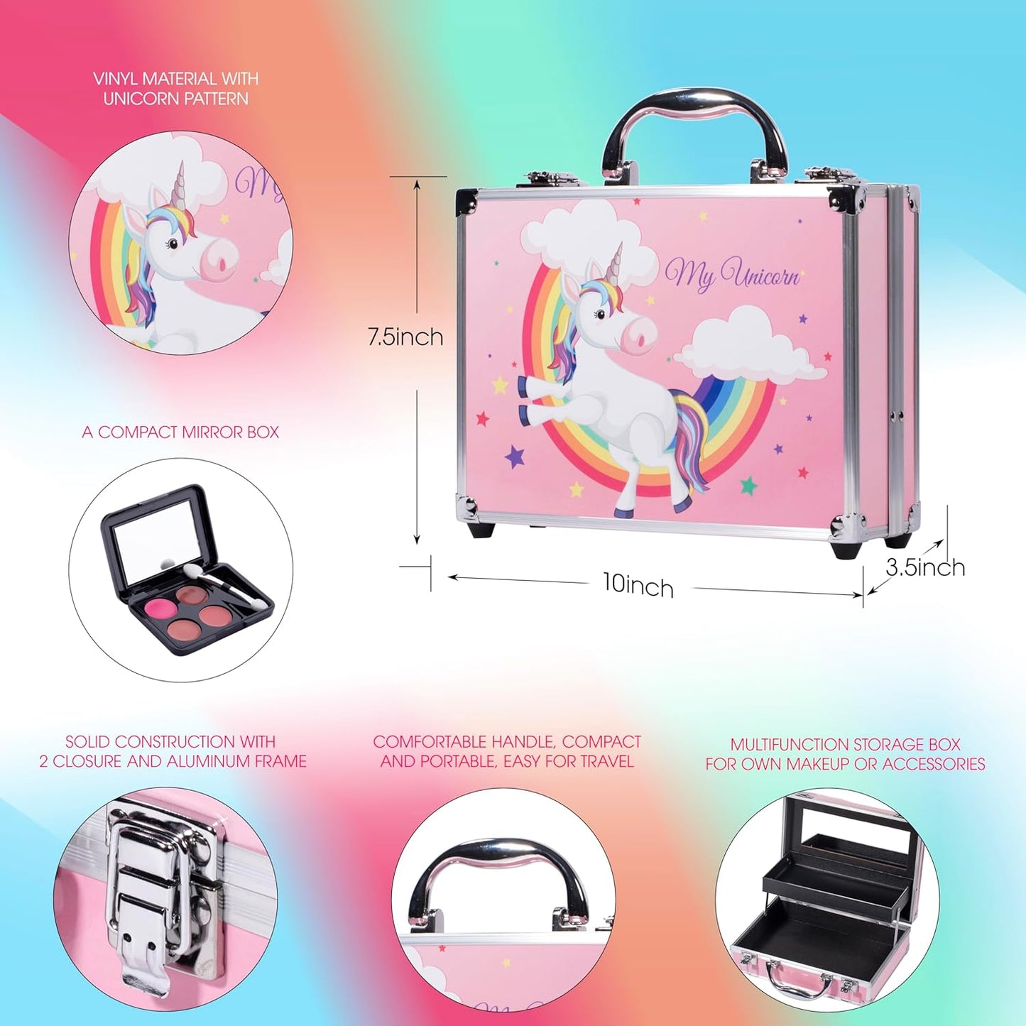 Deal King™ 52-Color Women's Makeup Kit + Full Accessories