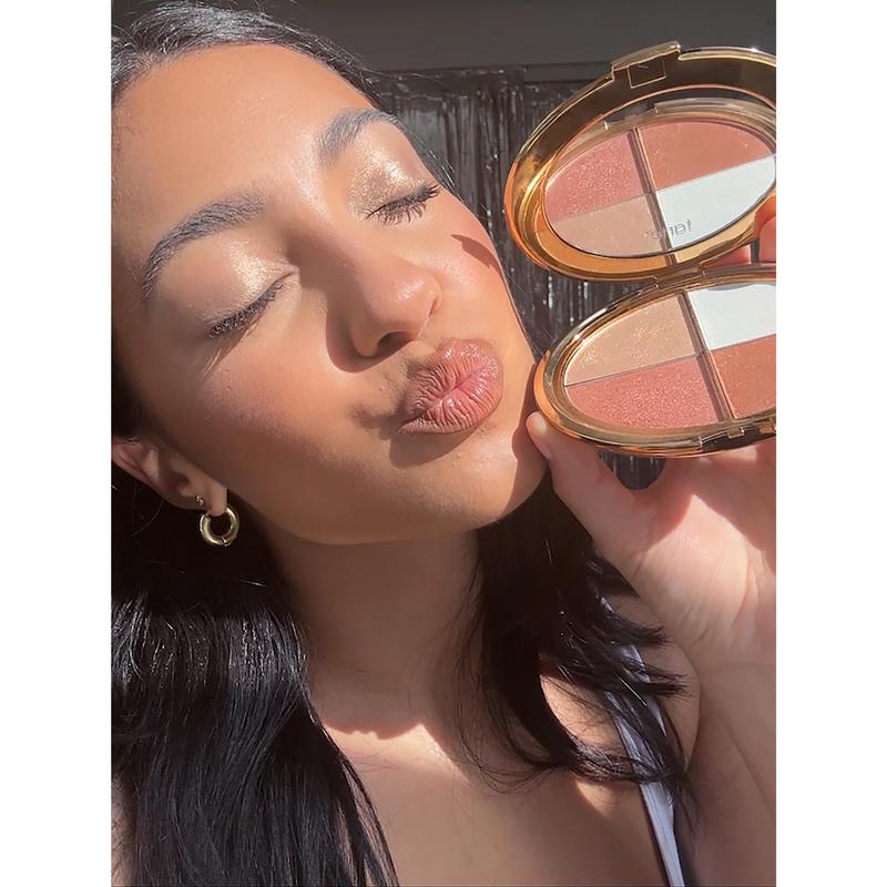 Deal King™ Blush Palette + Eyeshadow & Highlighter Makeup Set